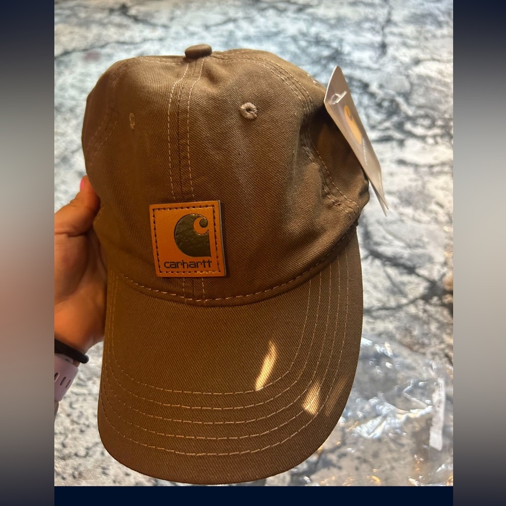 Men’s carhartt Odessa hat in Coffee brown